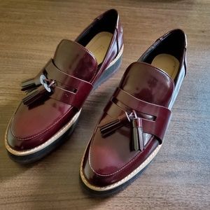 Zara Loafer Platforms